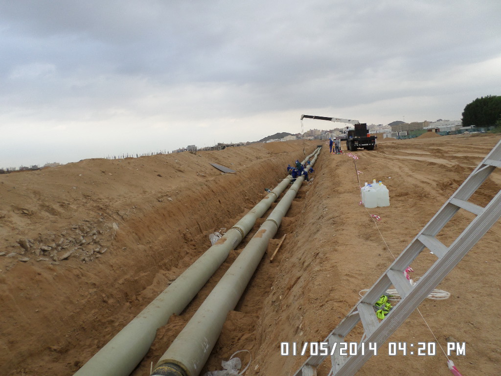 King Abdulaziz University : Execution of Main Chilled Water Piping for Faculty Housing Project project showcase